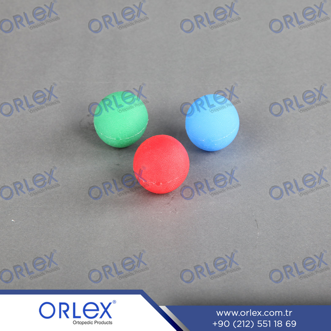 ORLEX SİLİKONLU EGZERSİZ TOPU